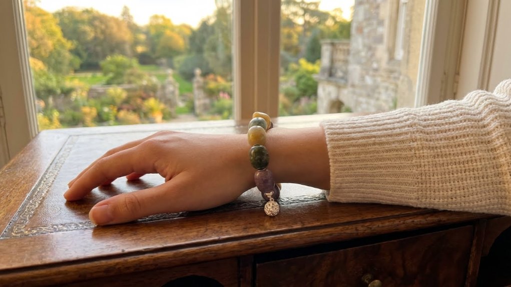 Браслет «Энергия Земли» — Цитрин, Агат